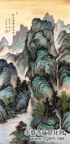 王余根的國畫藝術備受中外名人關注 王余根的國畫藝術備受中外名人關注