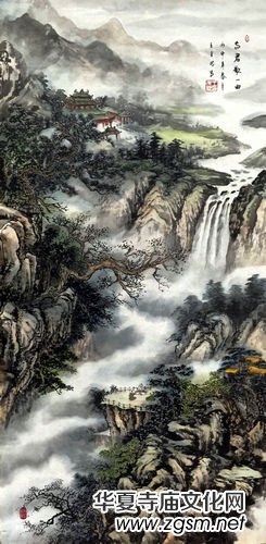 王余根的國畫藝術備受中外名人關注 王余根的國畫藝術備受中外名人關注