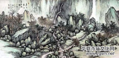 王余根的國畫藝術備受中外名人關注 王余根的國畫藝術備受中外名人關注