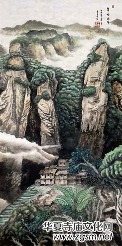 王余根的國畫藝術備受中外名人關注 王余根的國畫藝術備受中外名人關注