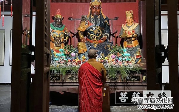 伽藍菩薩圣誕日 道偉法師攜玉泉寺僧眾祈福世界和平 伽藍菩薩圣誕日 道偉法師攜玉泉寺僧眾祈福世界和平