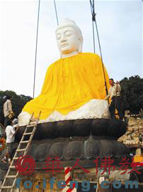 全國(guó)最大白玉佛像落戶廈門同安 全國(guó)最大白玉佛像落戶廈門同安