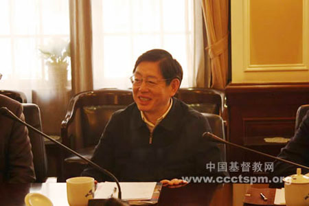 國(guó)家宗教局局長(zhǎng)王作安慰問基督教兩會(huì)同工 國(guó)家宗教局局長(zhǎng)王作安慰問基督教兩會(huì)同工