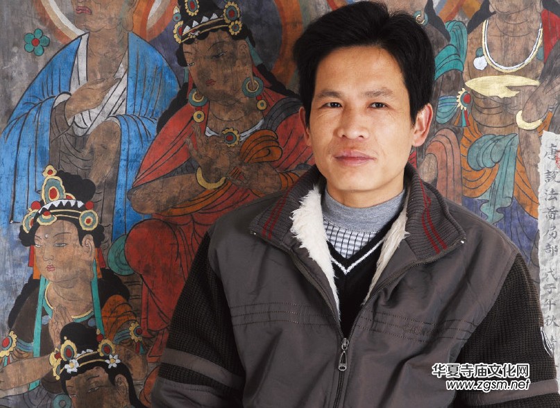 青年實(shí)力派畫家林清泉佛教畫欣賞 青年實(shí)力派畫家林清泉佛教畫欣賞