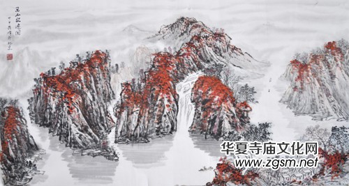 實力派書畫家張興峰山水畫欣賞 實力派書畫家張興峰山水畫欣賞