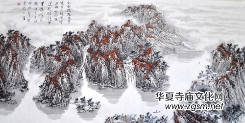 實力派書畫家張興峰山水畫欣賞 實力派書畫家張興峰山水畫欣賞