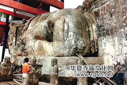 中國第一臥佛現(xiàn)馬龍山 曾湮沒于荒草泥沙中 中國第一臥佛現(xiàn)馬龍山 曾湮沒于荒草泥沙中