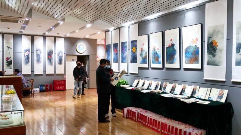 “荷風逸趣"—林清泉荷花作品展在京展出 “荷風逸趣"—林清泉荷花作品展在京展出