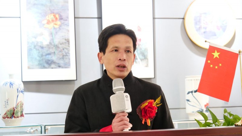 “荷風逸趣"—林清泉荷花作品展在京展出 “荷風逸趣"—林清泉荷花作品展在京展出