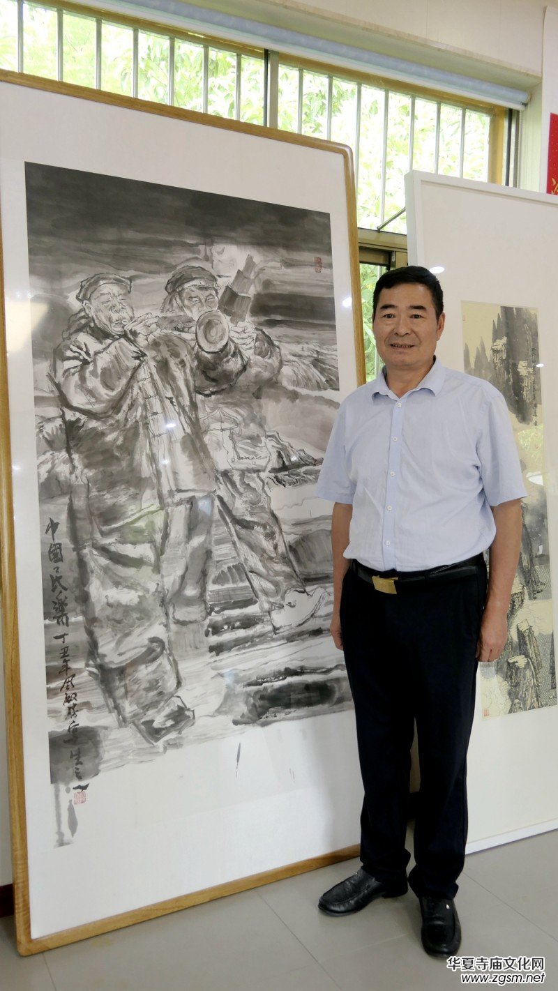 淄博竹林寺舉行迎七一佛陀山竹林書畫雅集 淄博竹林寺舉行迎七一佛陀山竹林書畫雅集