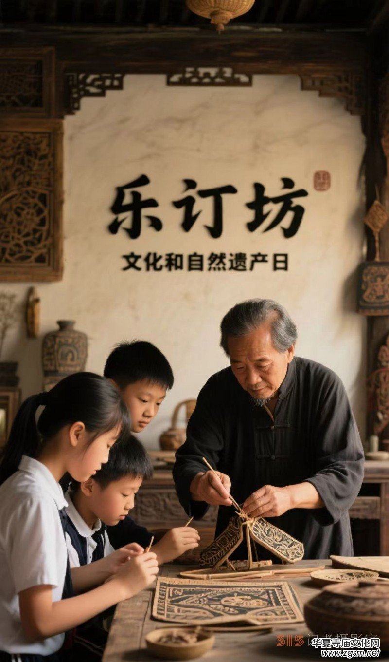 文化和自然遺產(chǎn)日在樂訂坊體驗非遺手工 文化和自然遺產(chǎn)日在樂訂坊體驗非遺手工